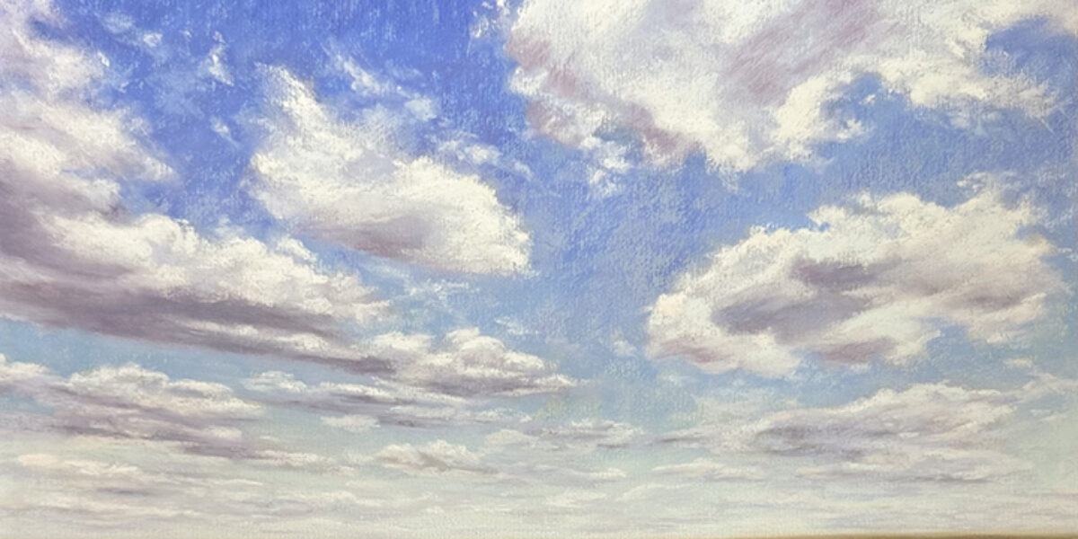 Painting Skies & Clouds in Soft Pastel (1/17)